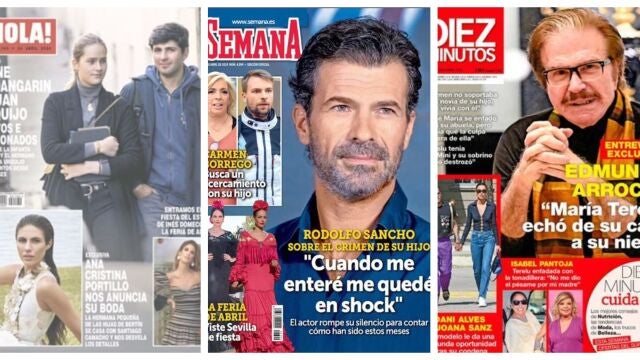 Portadas revistas del corazón 17 de abril de 2024