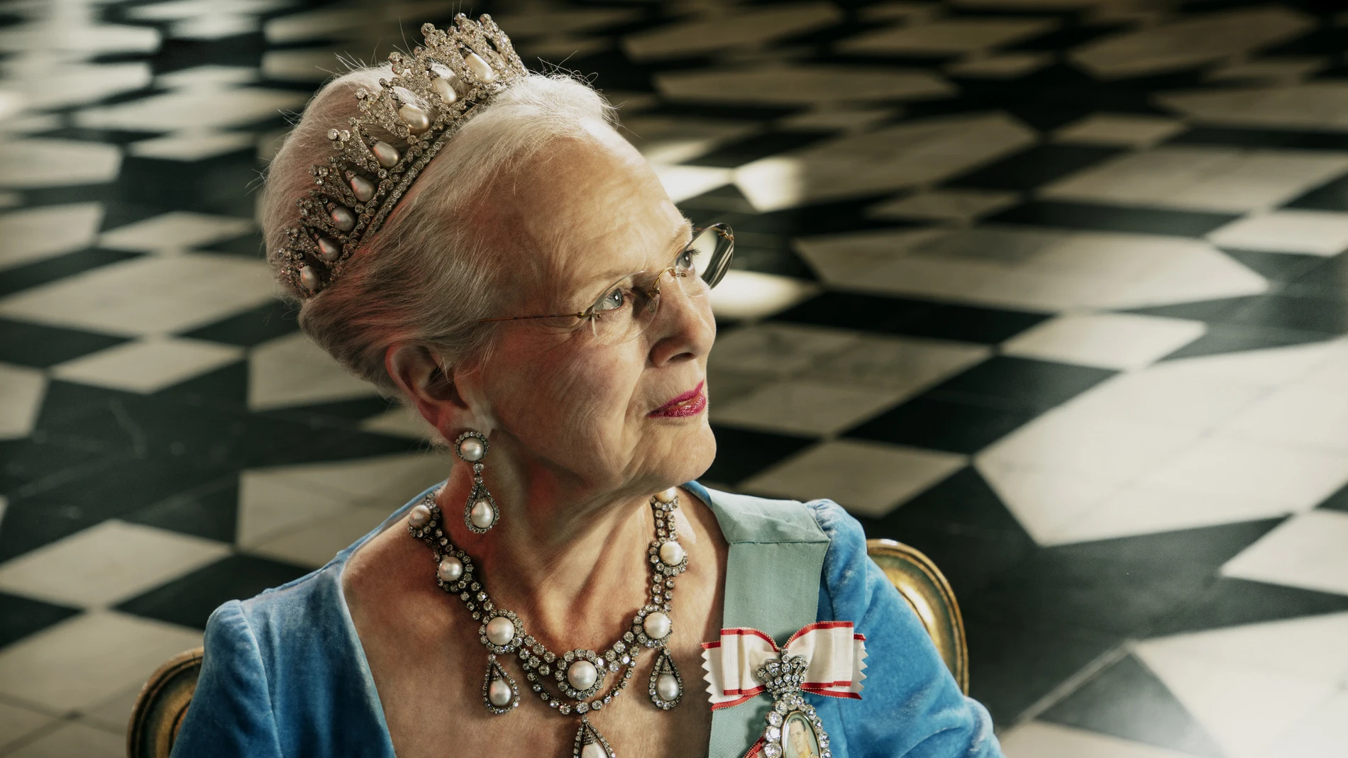 La reina Margarita de Dinamarca