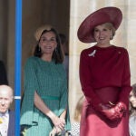 La Reina Letizia junto a Máxima de Holanda. 