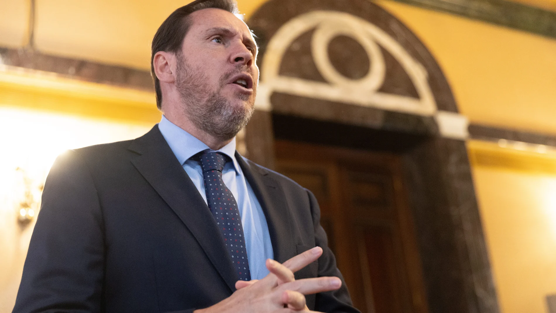 El ministro de Transportes, Óscar Puente