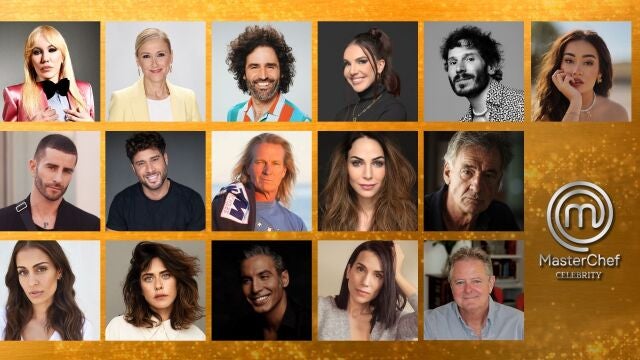 Ficha de los concursantes de "MasterChef Celebrity 9"