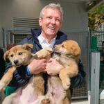 Rueda ha visitado hoy el Centro de acogida y protección de animales de la Diputación de Pontevedra.
