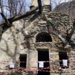 La iglesia abandonada donde fue encontrado el cuerpo de una mujer "vampiro" en Italia