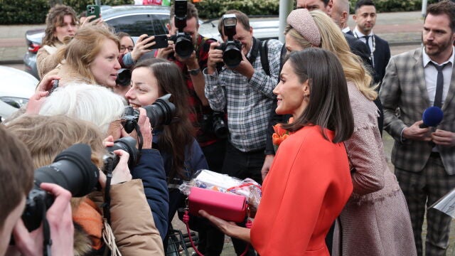 Salud mental y cine español: la agenda de Letizia y Máxima en Países Bajos 