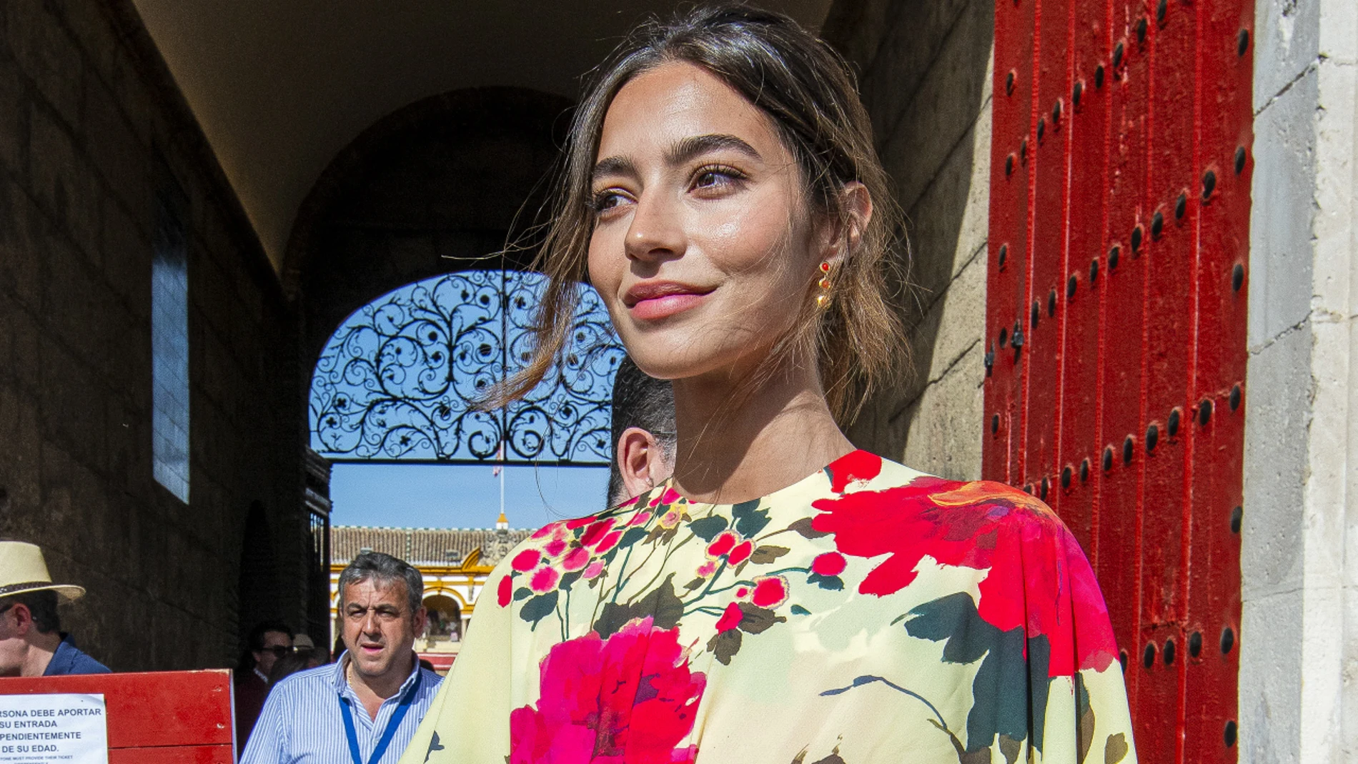 El look de Rocío Crusset para una tarde de toros.
