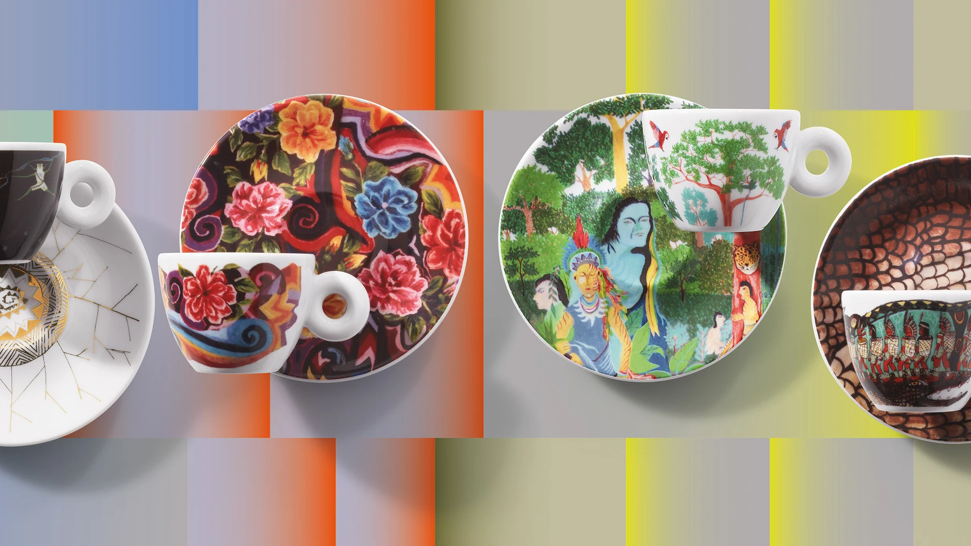 Nuevas tazas de la illy Art Collection