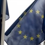 Una bandera de la Unión Europea