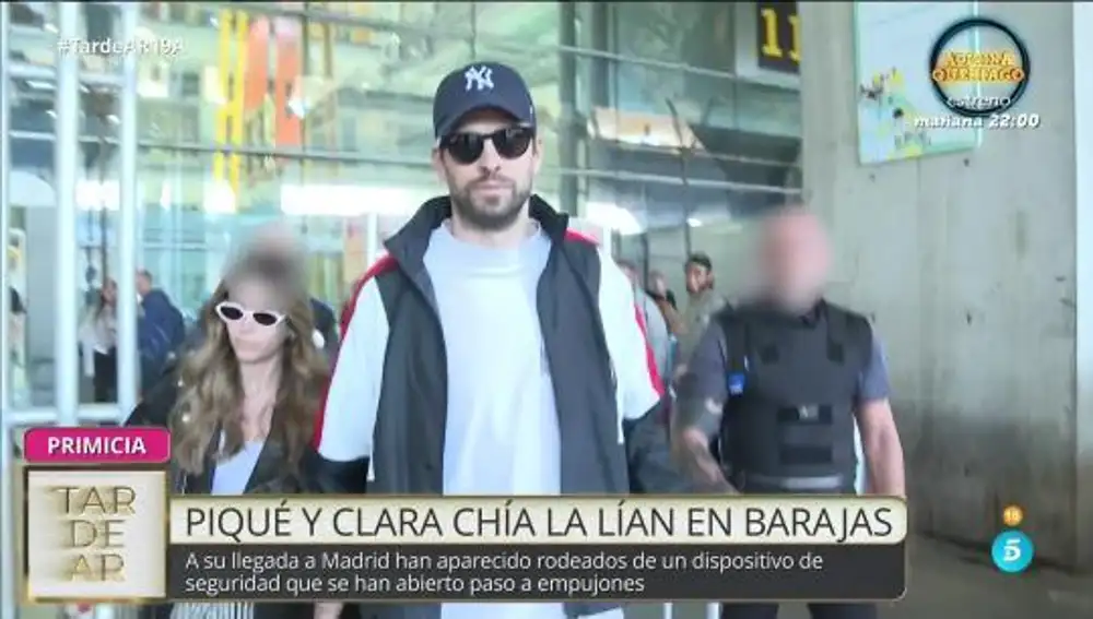 Gerard Piqué y Clara Chía