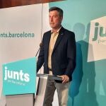El concejal de Junts, Jordi Martí