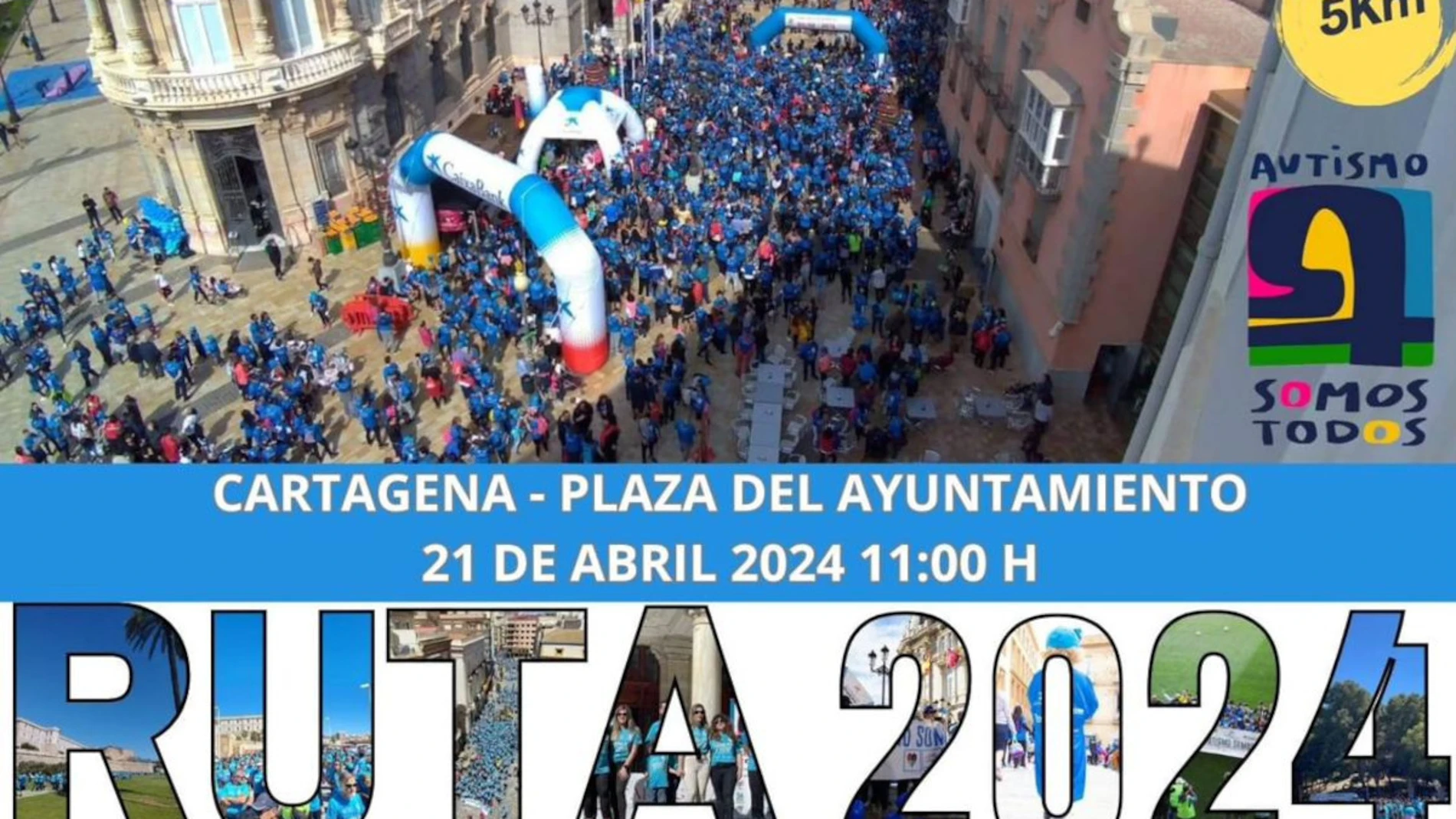 La Policía Local de Cartagena efectuará cortes de tráfico este domingo por la mañana por una ruta solidaria