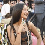 Victoria Federica en la Plaza de la Maestranza de Sevilla