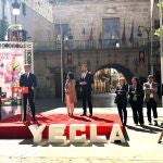 El consejero de Economía, Hacienda y Empresa, Luis Alberto Marín, en la presentación de la Feria del Mueble de Yecla