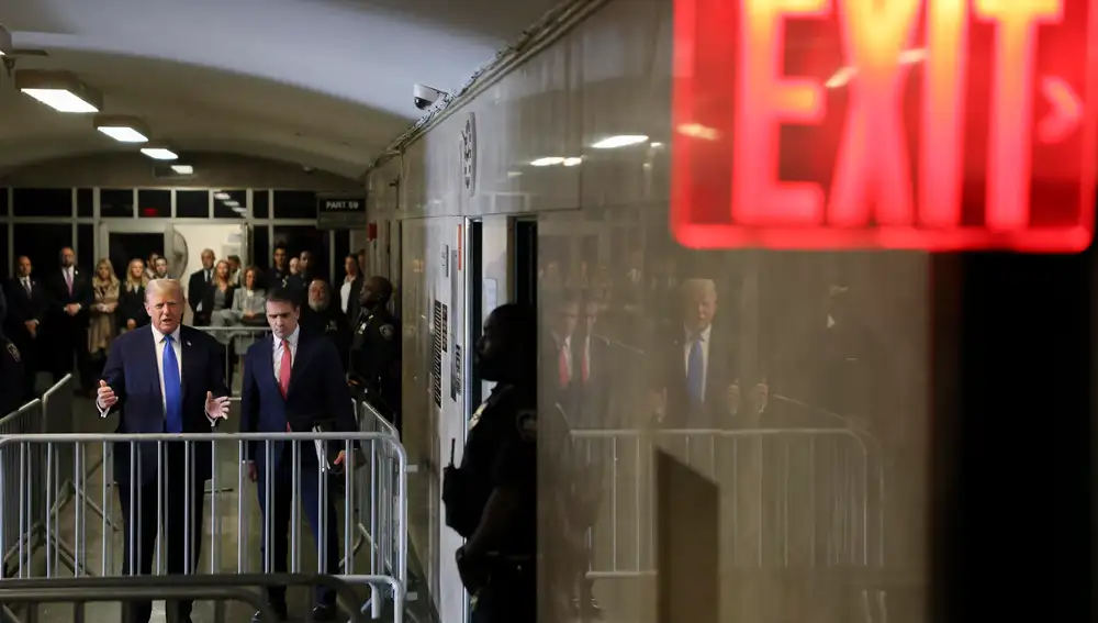 Former US President Trump's hush money criminal trial continues in New York City