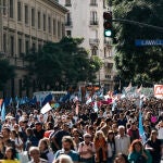 Argentina afronta una gran movilización universitaria contra el Gobierno de Milei