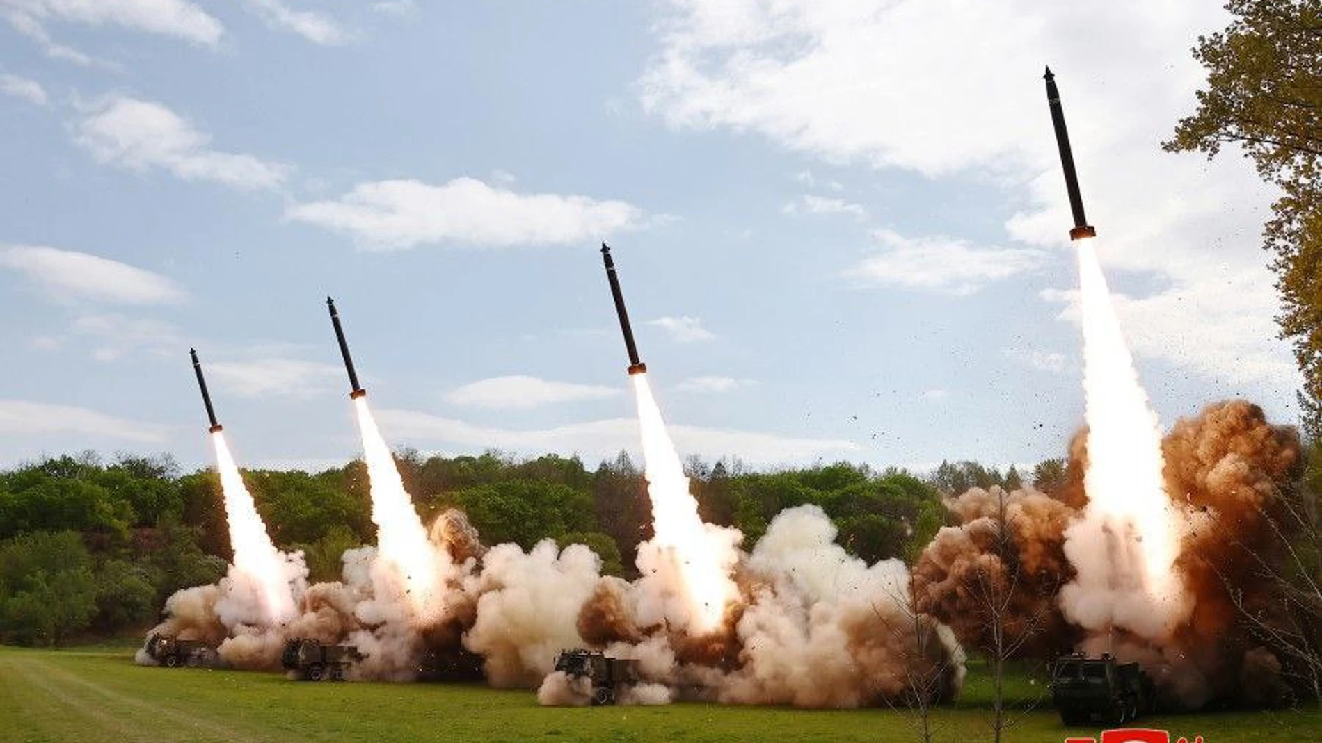 Corea del Norte realiza los primeros simulacros de su contrataque nuclear