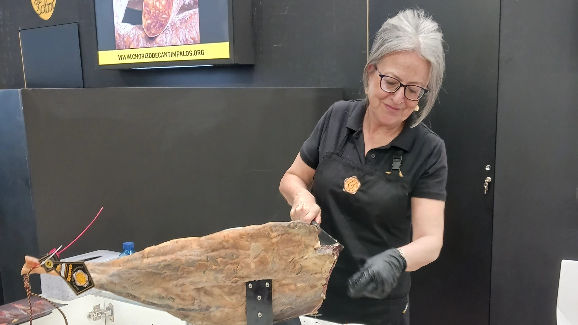 "Cecina de León" se exhibe en el Salón Gourmets