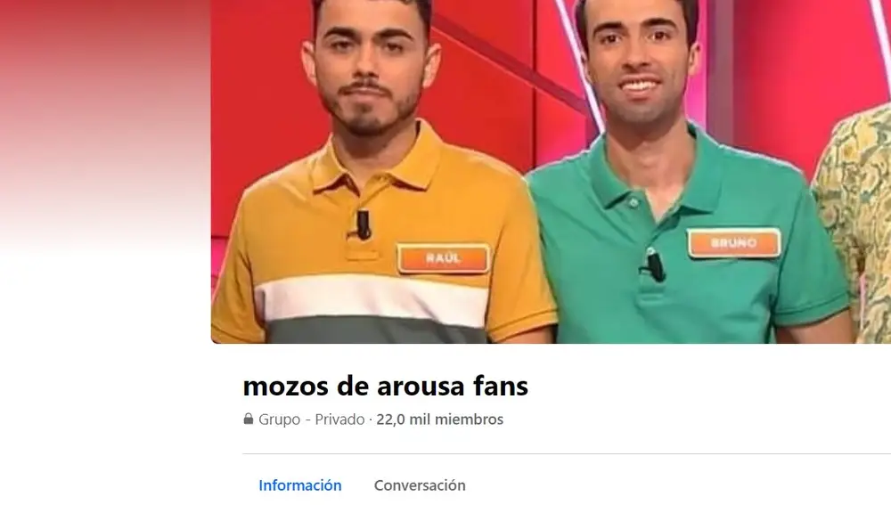 Club de Fan de los Mozos de Arousa en Facebook