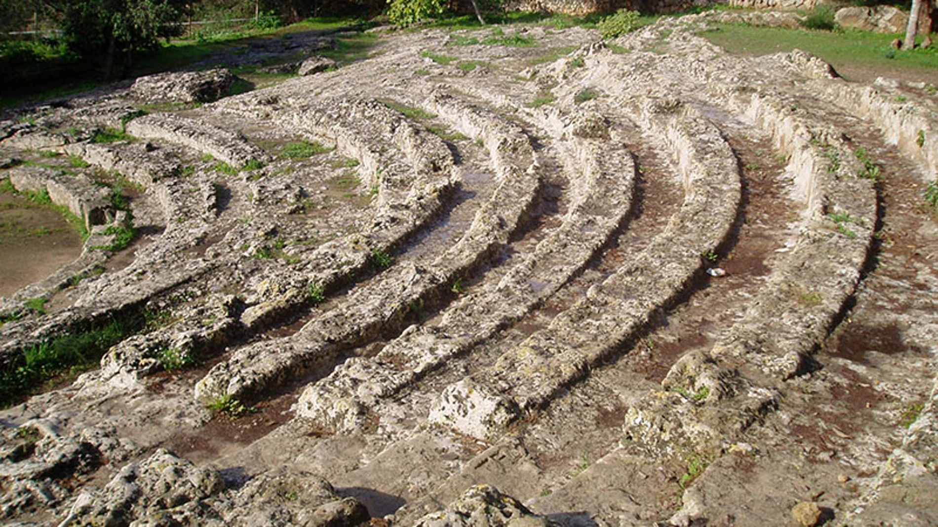 Teatro romano de Pollentia en Alcudia, Mallorca