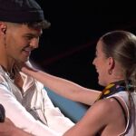Abraham Mateo junto a Mariceli Ramírez en 'Factor X'