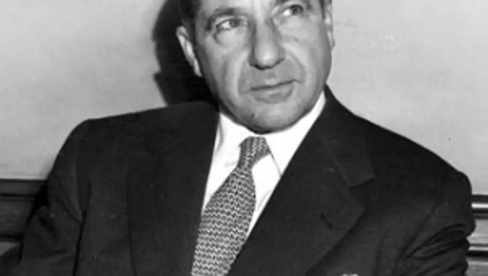 El mafioso italiano Frank Costello