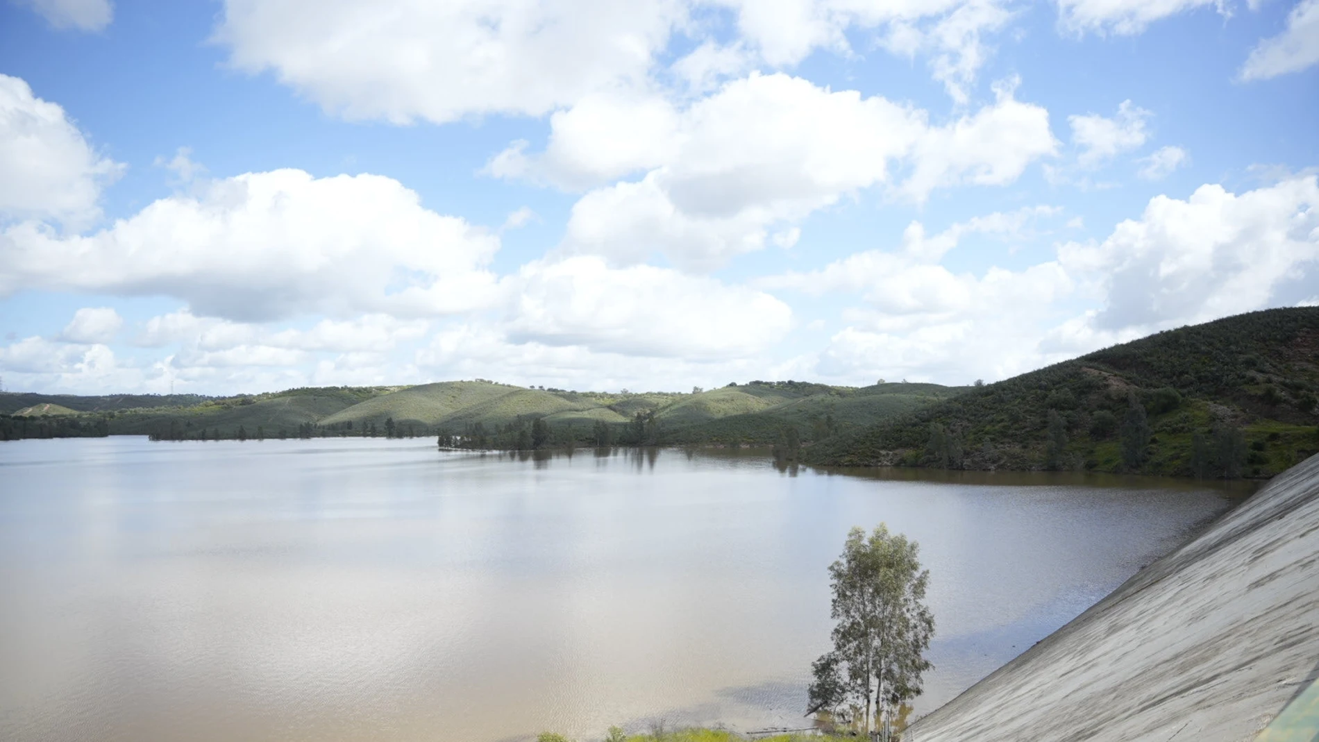 Embalse de Aznalcóllar, en Sevilla