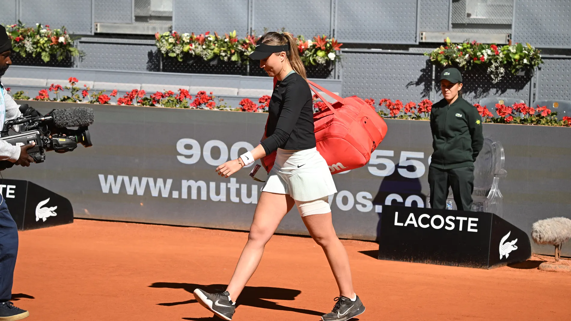 Paula Badosa se despidió del Mutua Madrid Open en primera ronda