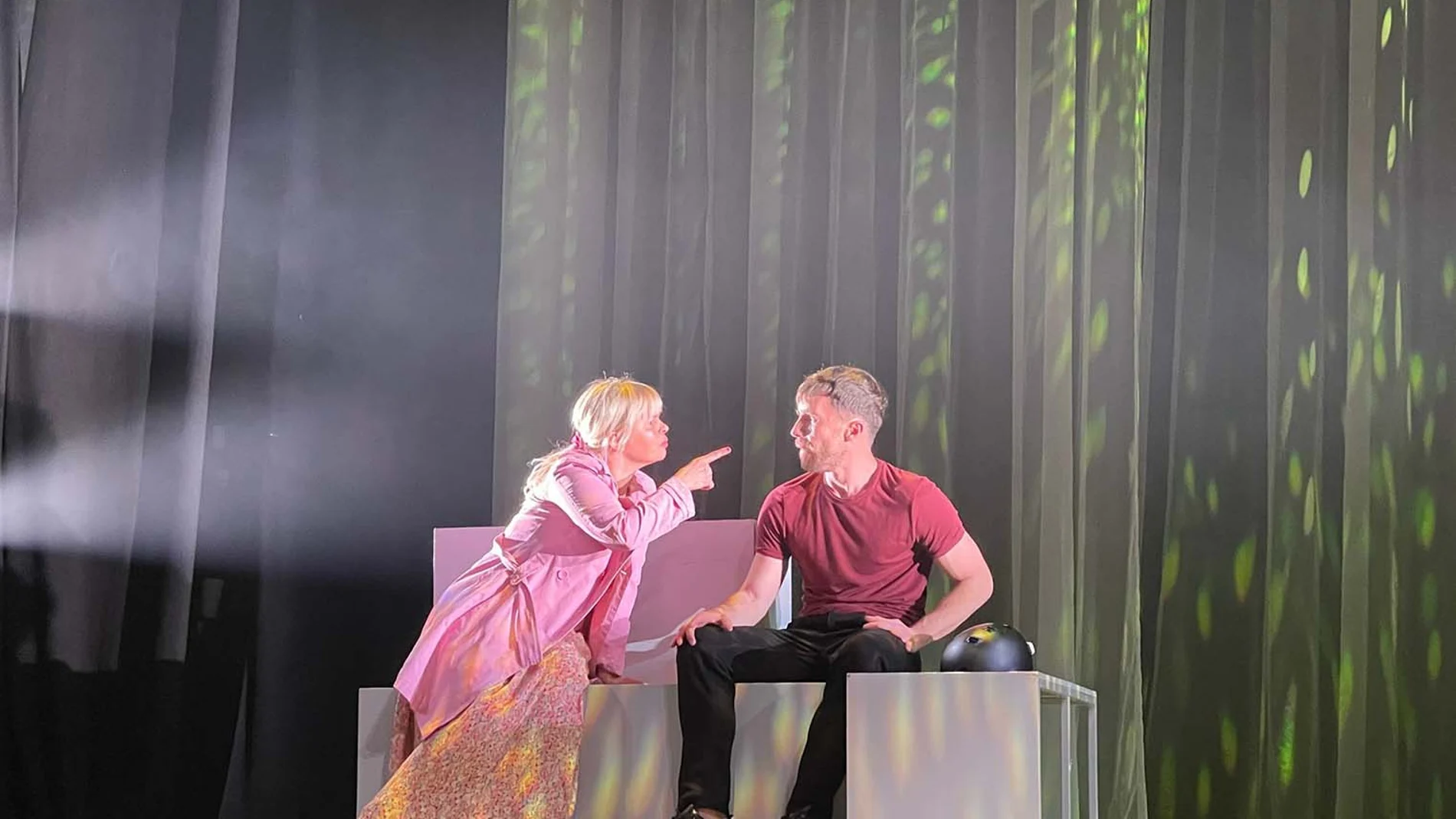 Una escena de "Una cuestión de formas"