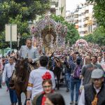 Hermandad de Emigrantes por el centro de Huelva