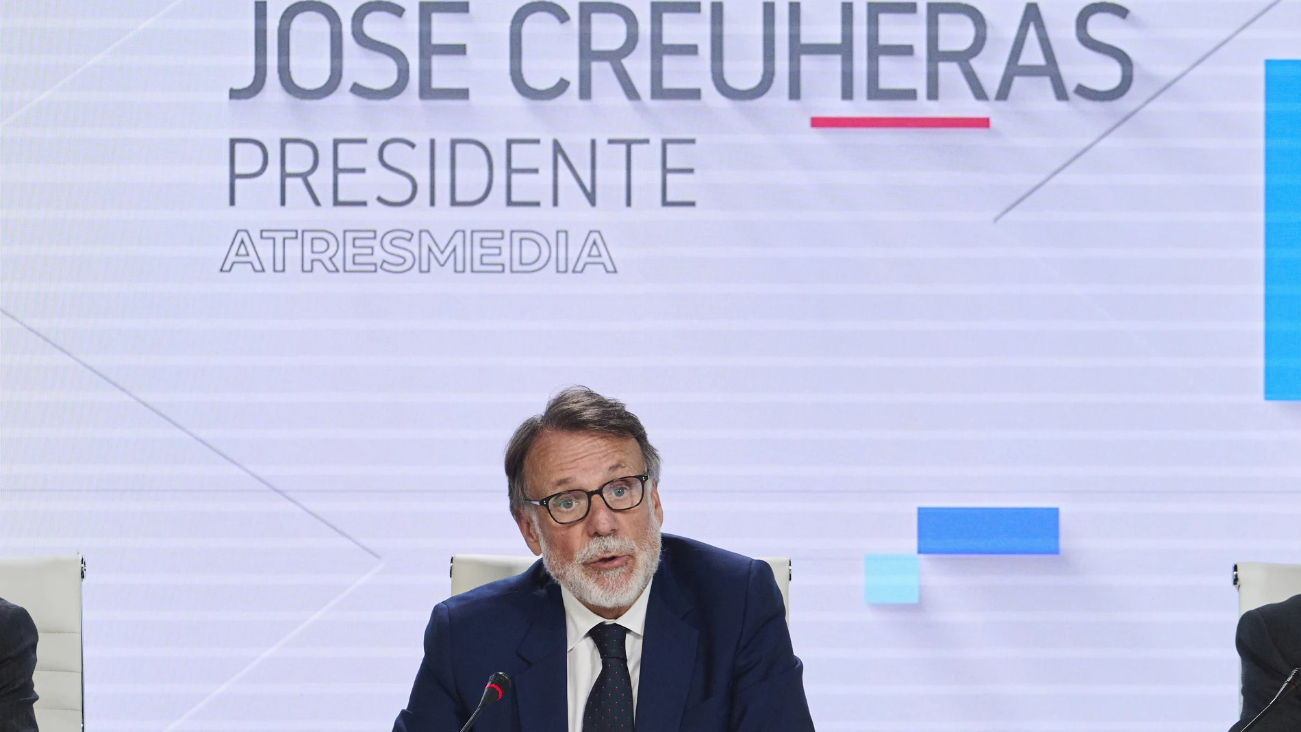José Creuheras, Presidente del Grupo Planeta y la corporación Atresmedia, durante la junta general de accionistas de Atresmedia 2024.