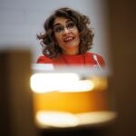 La vicepresidenta primera y ministra de Hacienda, María Jesús Montero
