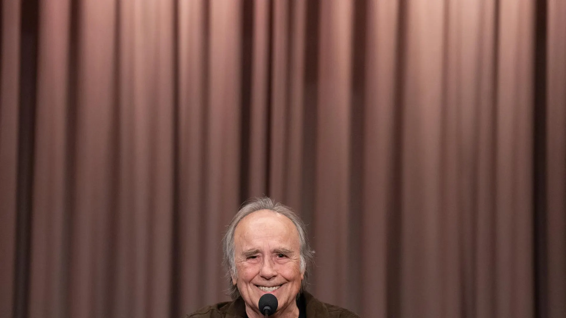 El cantautor Joan Manuel Serrat