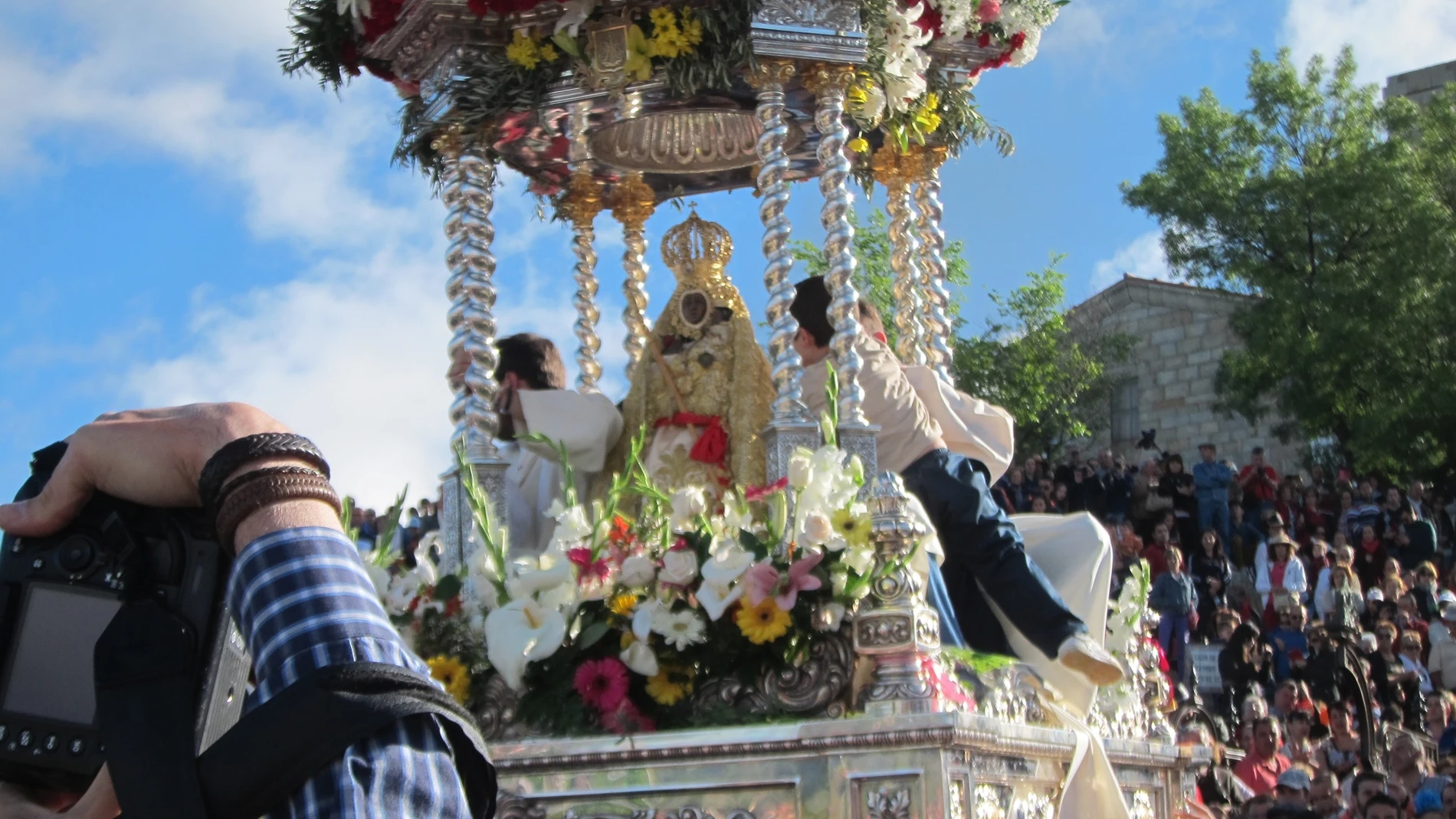 Romería de la Virgen de la Cabeza, en Andújar (Jaén)