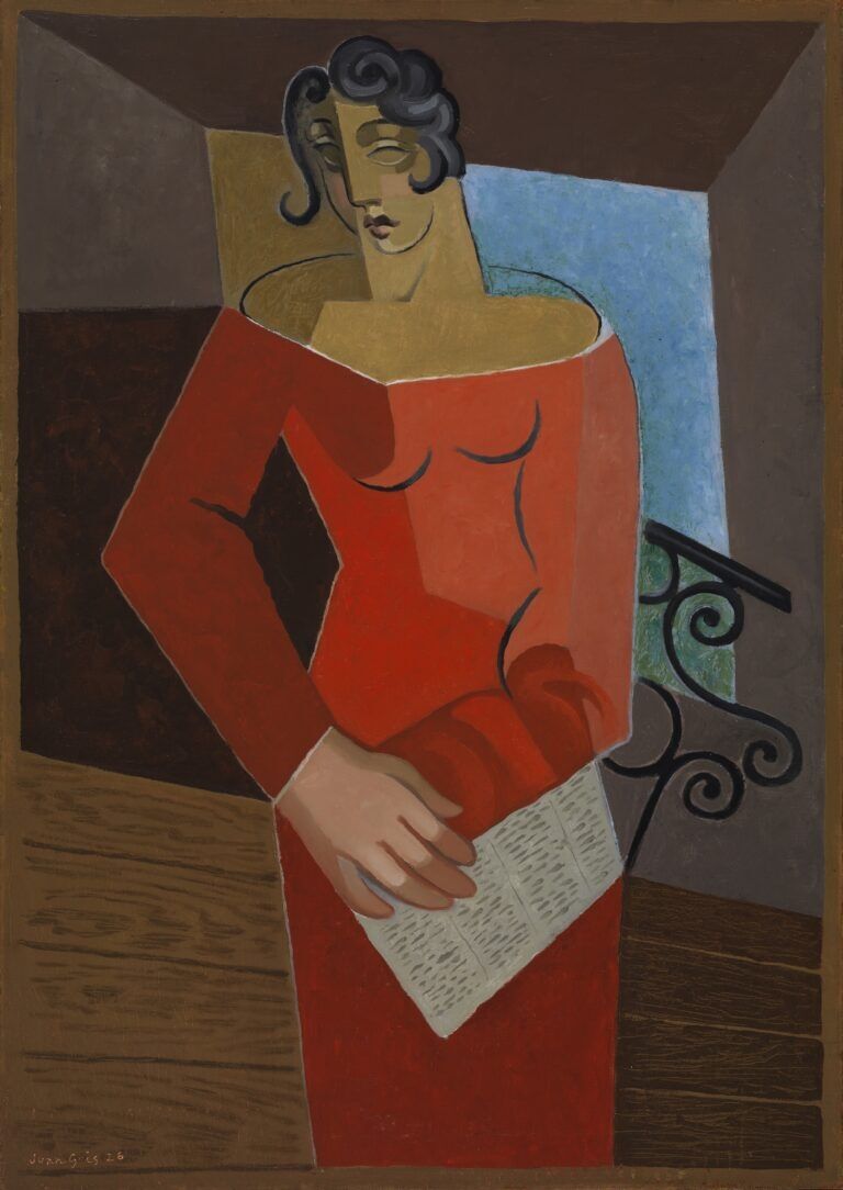 Juan Gris. "La cantante", 1926