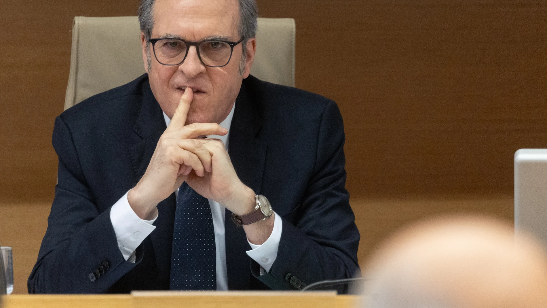 El Defensor del Pueblo, Ángel Gabilondo, comparece durante la Comisión Mixta de Relaciones, en el Congreso de los Diputados, a 26 de abril de 2024, en Madrid (España). Durante su comparecencia, Gabilondo ha mostrado el informe correspondiente a la gestión realizada como Defensor del Pueblo durante el año 2022 y 2023. 26 ABRIL 2024;MADRID;DEFENSOR DEL PUEBLO;EJERCICIO REALIZADO 2022 Y 2023 Eduardo Parra / Europa Press 26/04/2024