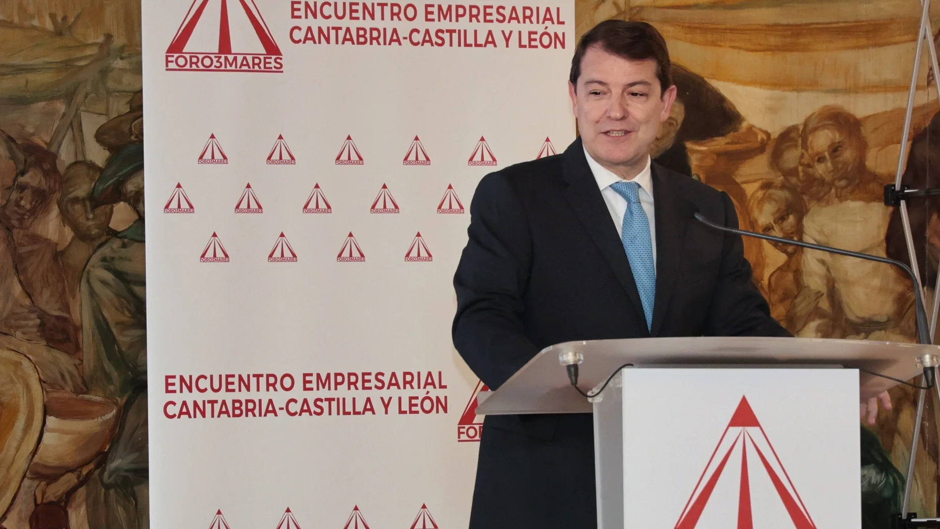 Mañueco interviene en el Foro3Mares