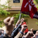 Manifestación en Ferraz en apoyo de Pedro Sánchez @Gonzalo Pérez Mata 