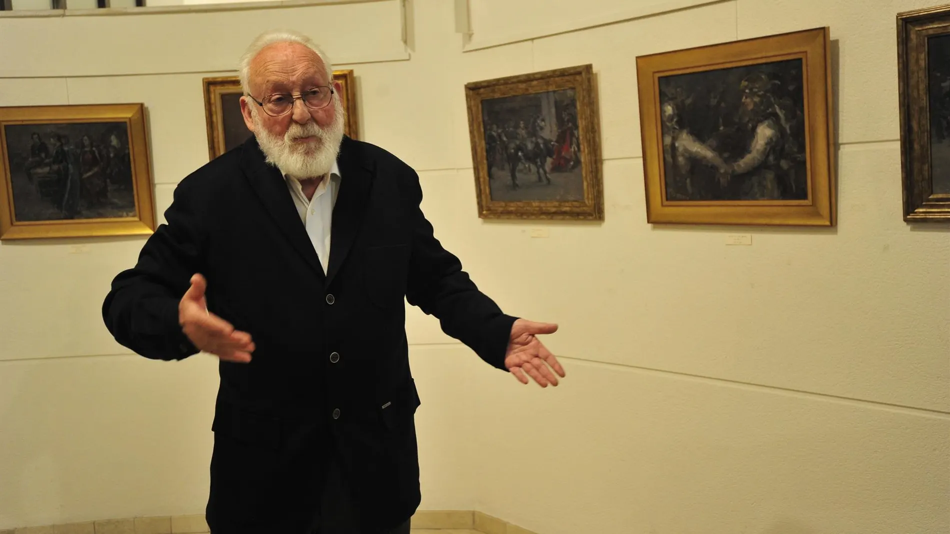 Fallece el pintor turolense Agustín Alegre, Premio Nacional de Pintura, a los 87 años