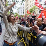 Manifestación en Ferraz en apoyo de Pedro Sánchez @Gonzalo Pérez Mata 
