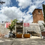 Obras de restauración de la Igesia de San Torcuato del municipio de Santorcaz, Madrid