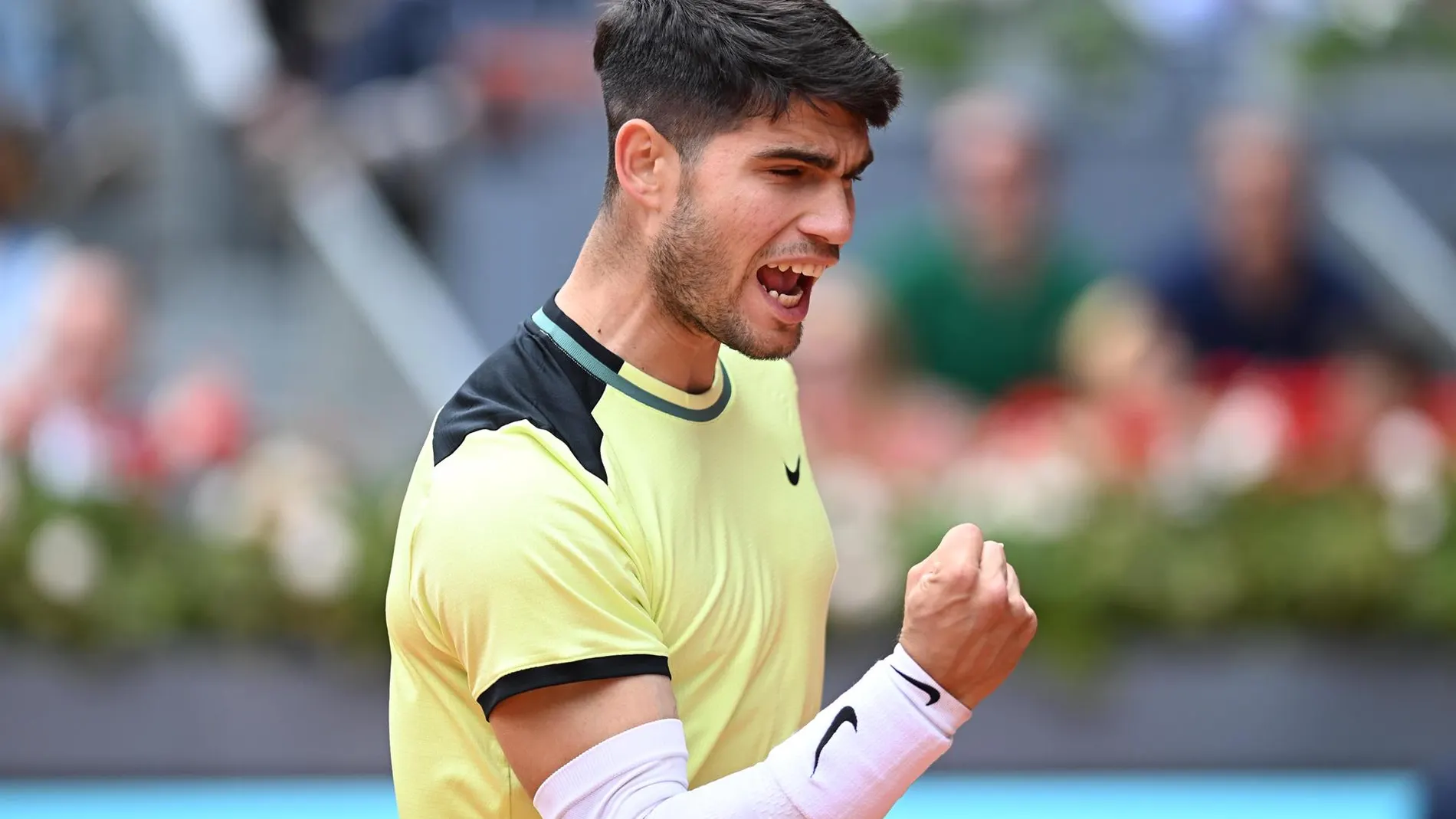Tenis/Madrid.- Carlos Alcaraz llega a octavos en Madrid sin despeinarse