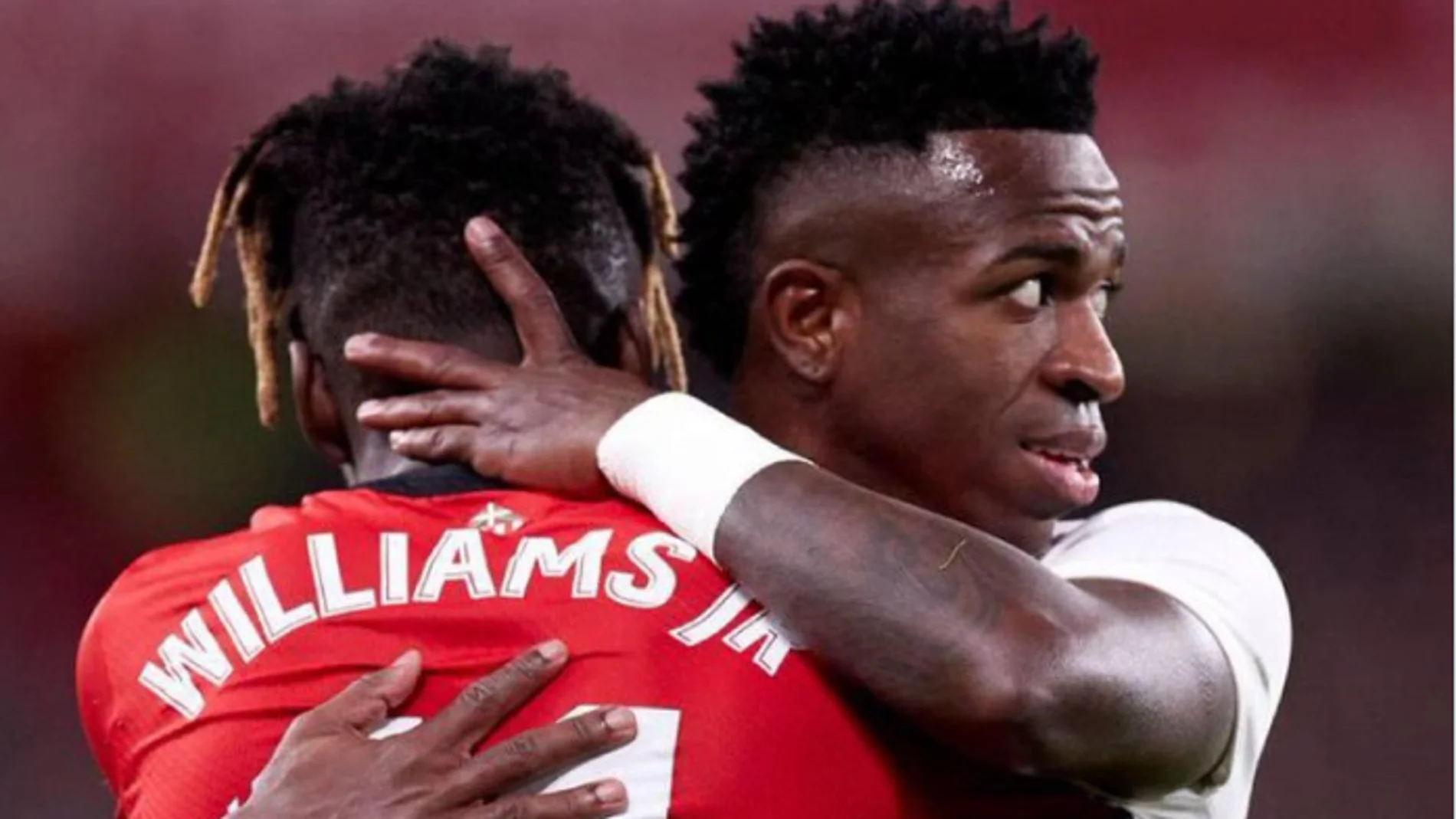 Vinicius Jr. y Nico Williams