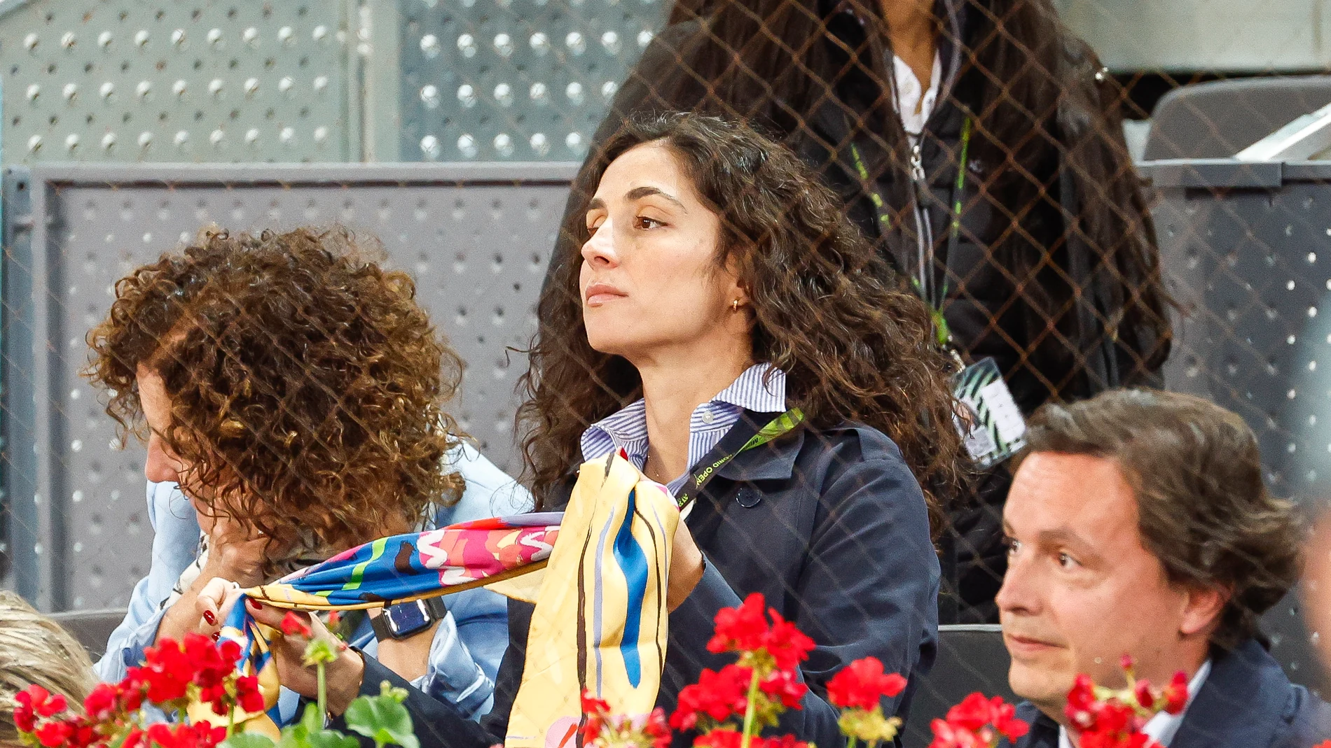 Xisca Perelló en el Mutua Madrid Open 2024.