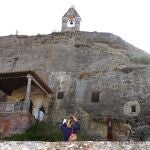 Iglesia rupestre de Santos Justo y Pastor en Olleros de Pisuerga(Palencia)