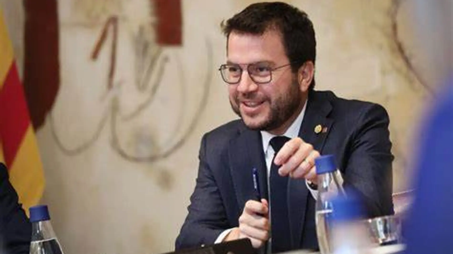 El presidente de la Generalitat, Pere Aragonès