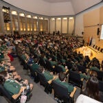 Unos 300 estudiantes de algunas de las escuelas que han participado en la campaña "Girem Full" asistieron al acto de clausura de la misma 
