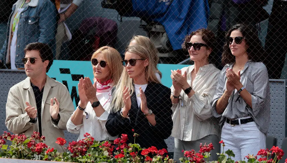 La familia de Rafael Nadal