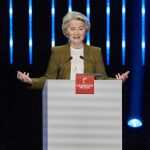La presidenta de la Comisión Europea, Ursula von der Leyen