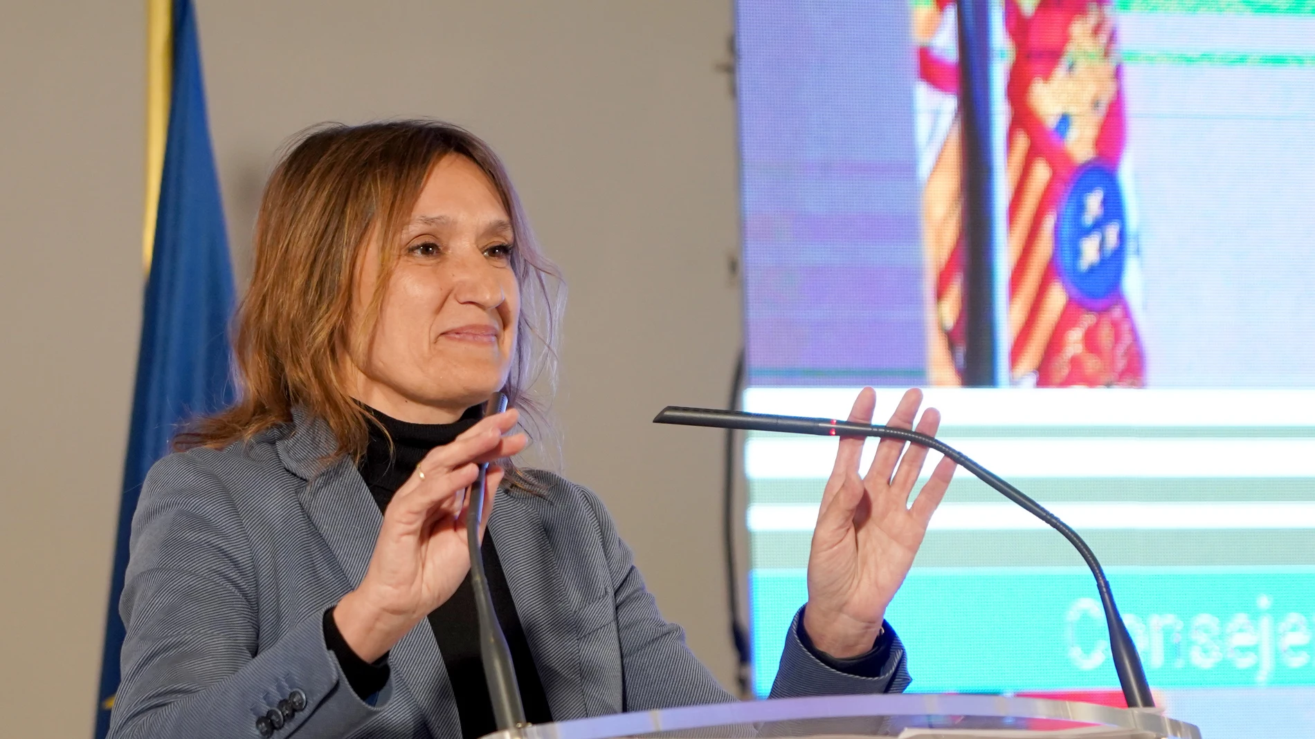 La consejera de Educación, Rocío Lucas