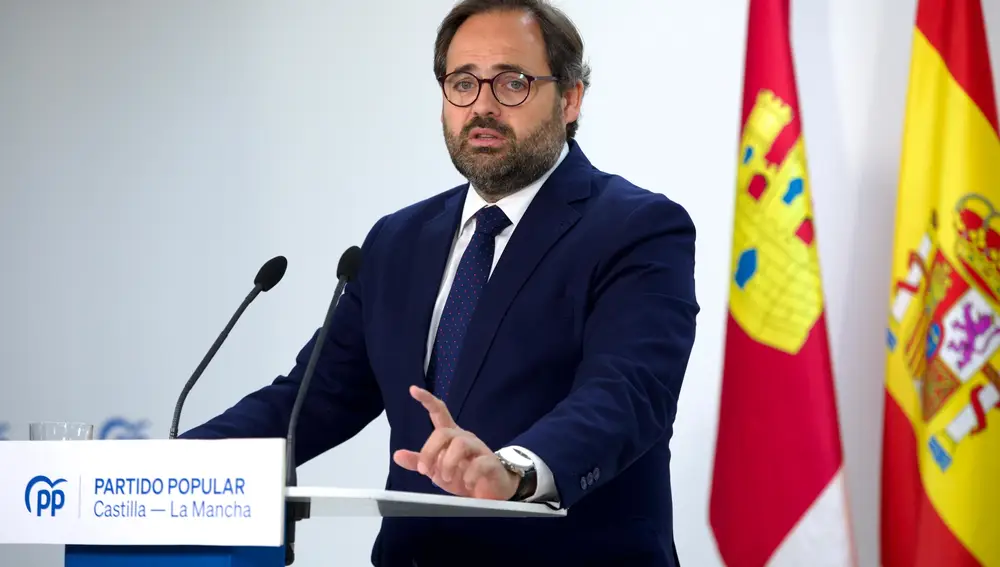 El presidente del PP de Castilla-La Mancha, Paco Núñez.