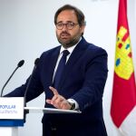 El presidente del PP de Castilla-La Mancha, Paco Núñez.